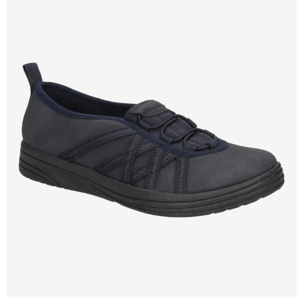 NEW Easy Street Makena Slip-On Sneakers in Navy, Size 5.5 New w/o Box